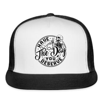 The Day - Trucker Hat - white/black - Front