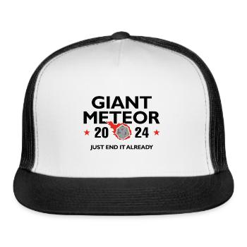 Giant Meteor 2024 - Trucker Hat - white/black - Front