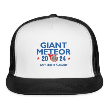 Giant Meteor 2024 - Trucker Hat - white/black - Front