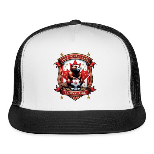 Canada Beaver Crest T-Shirt, Pride Badge Gift - Trucker Hat