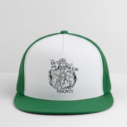 Eat Me Drink Me Podcast revamped logo - Trucker Hat