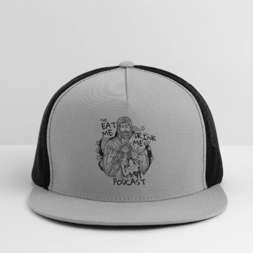 Eat Me Drink Me Podcast revamped logo - Trucker Hat