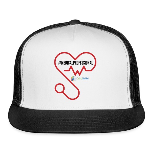 Medical Professional Heart Stethoscope - Trucker Cap
