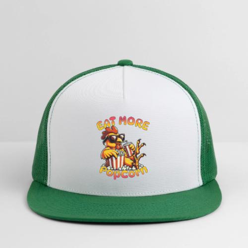 Eat More Popcorn - Trucker Hat