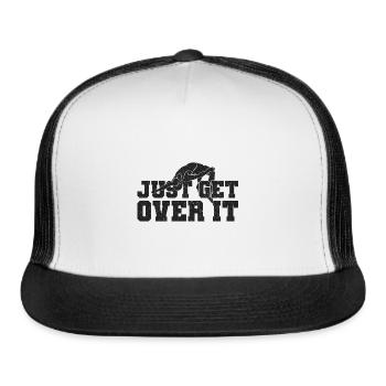 high jump - Trucker Hat - white/black - Front