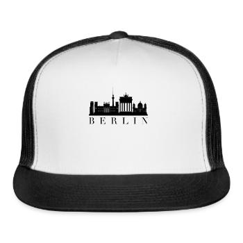 Berlin - Trucker Hat - white/black - Front