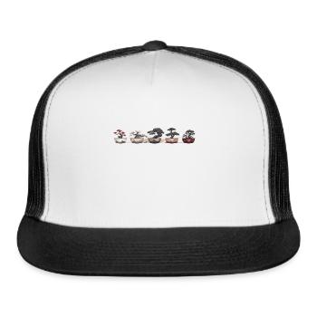 Bonsai tree plant bonsai tree bonsai - Trucker Hat - white/black - Front