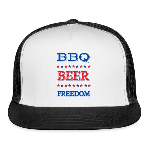BBQ BEER FREEDOM - Trucker Cap