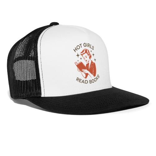 Hot Girls Read Books - Vintage Reader - Trucker Hat