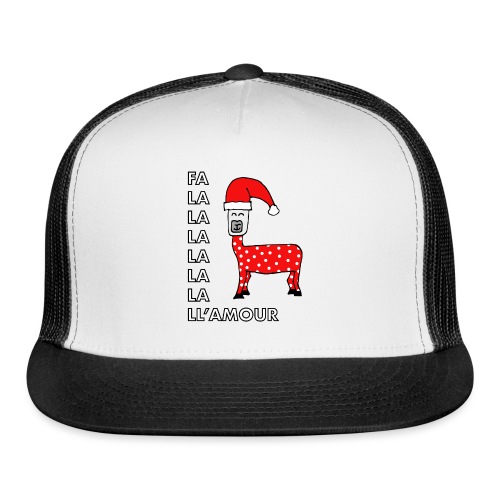 Christmas llama. - Trucker Cap
