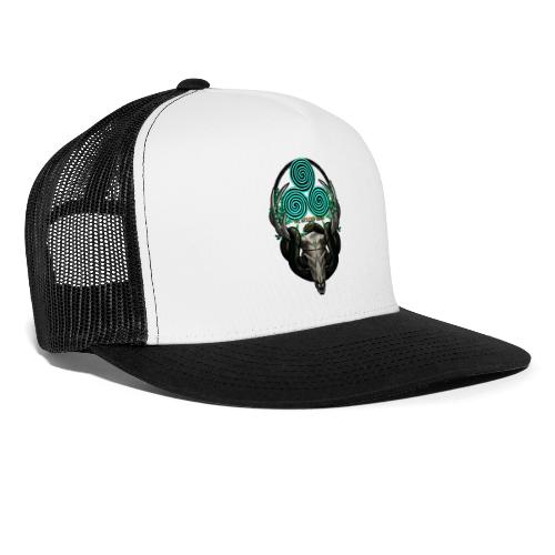 The Antlered Crown (Color Text) - Trucker Cap