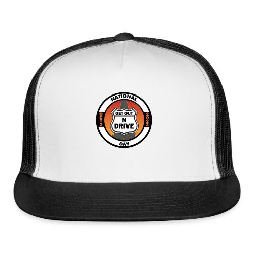National Get Out N Drive Day Official Event Merch - Trucker Hat