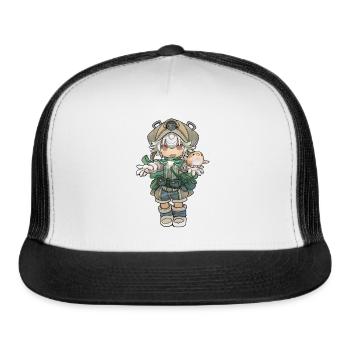 Cutest Prushka Girl - Trucker Hat - white/black - Front