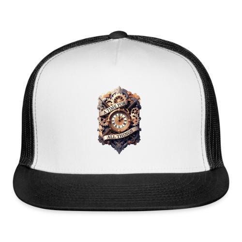 Ornate Clockwork T-Shirt - Trucker Hat