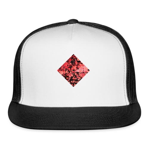 Red Diamond Shape - Trucker Cap