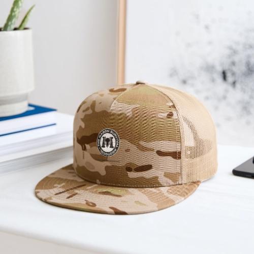 MasonSurvival Protocol Black Text - Trucker Hat