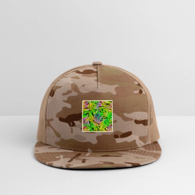Vibrant Plant Strokes Design