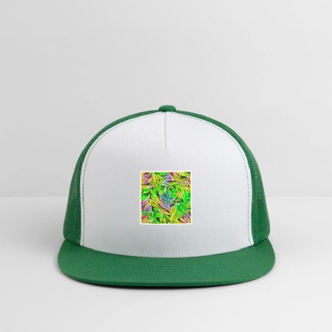 Vibrant Plant Strokes Design
