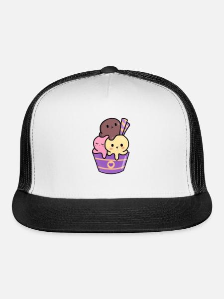 Ice Cream - Trucker Hat - white/black