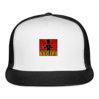 Chef Cooking Cook Recipe Meal Delicious Restaurant - Trucker Hat - white/black - Front