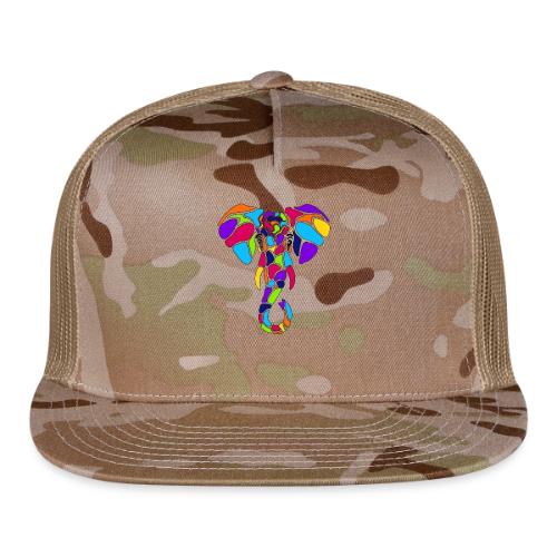 Art Deco elephant - Trucker Hat