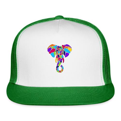Art Deco elephant - Trucker Hat