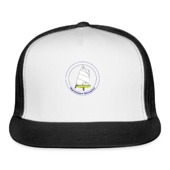 Optimist Sailing Dinghy - Trucker Hat - white/black - Front