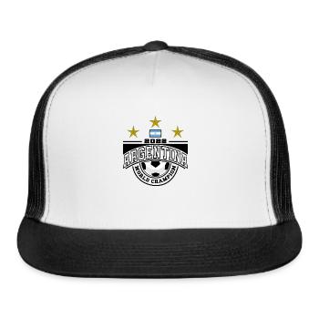 Argentina 2022 Soccer World champion - Trucker Hat - white/black - Front