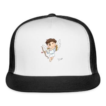 angel - Trucker Hat - white/black - Front
