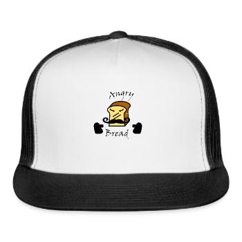 Angry Bread - Trucker Hat - white/black - Front