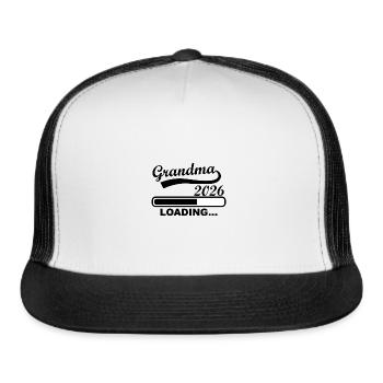 Grandma 2026 Loading Anticipation - Trucker Hat - white/black - Front