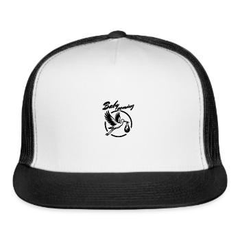 Expectant Mother Stork Brings The Beautiful News - Trucker Hat - white/black - Front