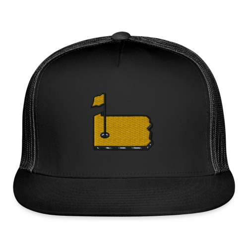 Pittsburgh Golf (Embroidered Headwear) - Trucker Cap
