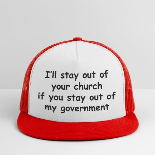 Church - Government - Trucker Hat