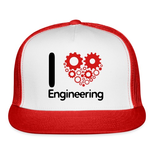I Love Engineering - Trucker Cap