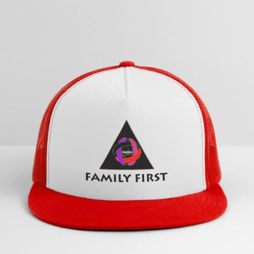 JALEJA FAMILY FIRST (BLACK PRINT) - Trucker Hat