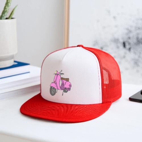 Pink motor scooter - Trucker Hat