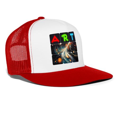 Swirls of Colorful Art - Trucker Hat