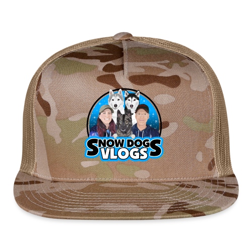 Snow Dogs Vlogs Family Logo - Trucker Cap