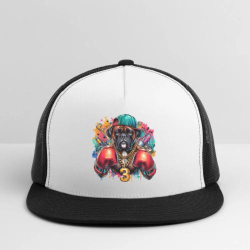 Boxer Dog Art - Trucker Hat