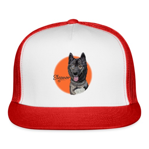 Eleanor the Husky from Gone to the Snow Dogs - Trucker Cap