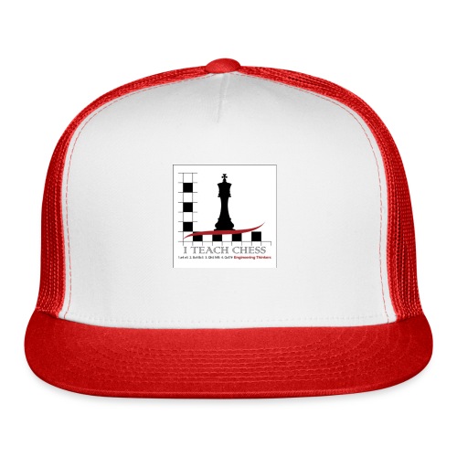 I Teach Chess Logo - Trucker Cap