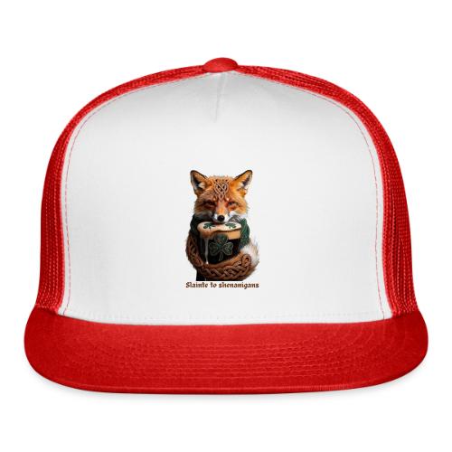 Sly Emerald Fox Toast T-Shirt - Trucker Hat