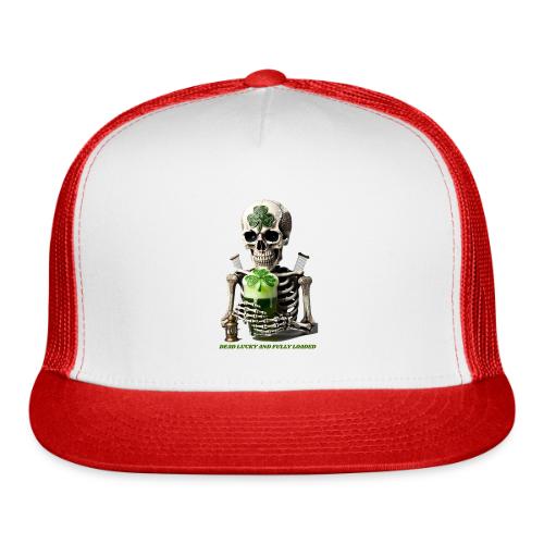 Eternal Stout Skeleton Graphic Tee - Trucker Hat