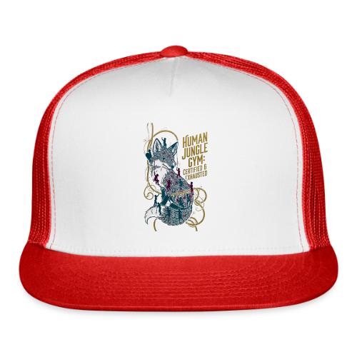 Human Jungle Gym Fox Tee - Trucker Hat