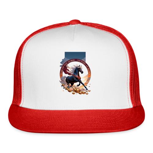 Year of the Horse Dawn T Shirt,Lunar New Year Gift - Trucker Hat