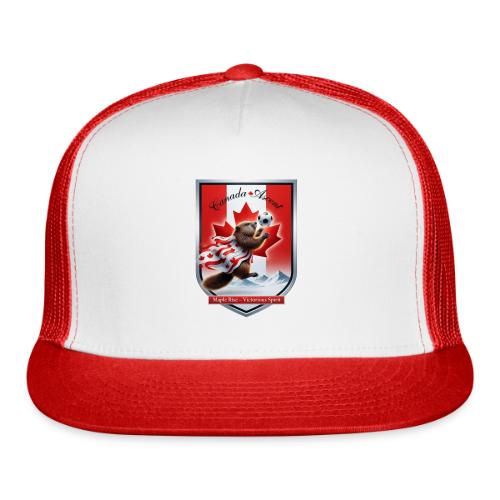 Canada Beaver Ascent T-Shirt, Canadian Pride Gift - Trucker Hat