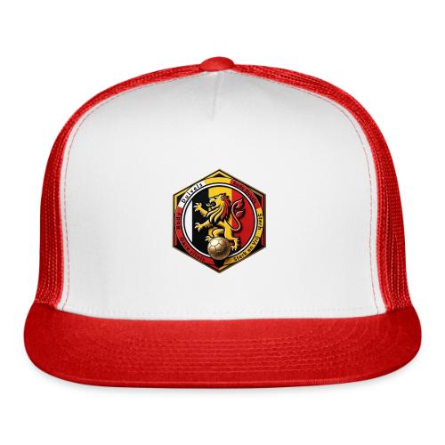 Belgium Lion Valor T-Shirt, Belgian Pride Gift - Trucker Hat