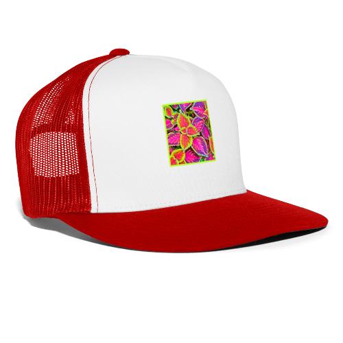 Vivid ChromaLeaf Harmony Pattern - Trucker Hat