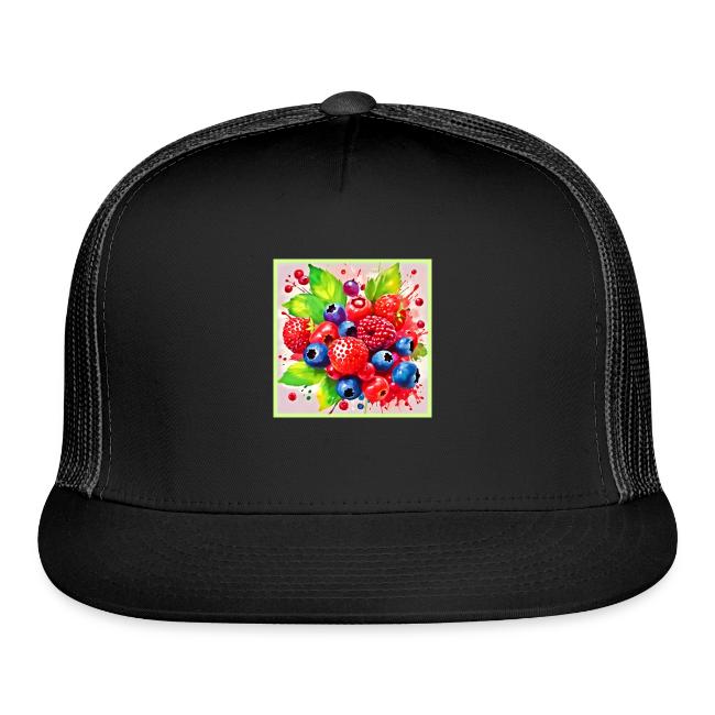 Summer Berry Splash Design